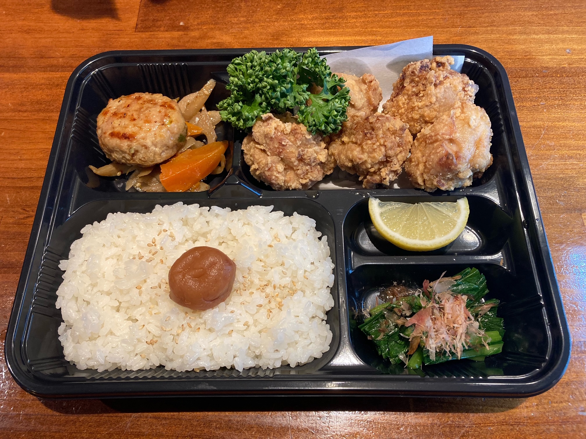 足利醤油唐揚げ弁当