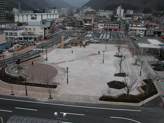 日光市鬼怒川温泉駅前広場 ロケナビ検索 栃木県フィルムコミッション