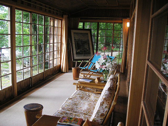 中禅寺湖が一望できる