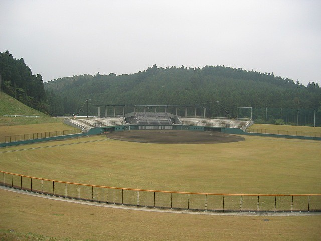 Ｈ１８，４月にオープンした野球場