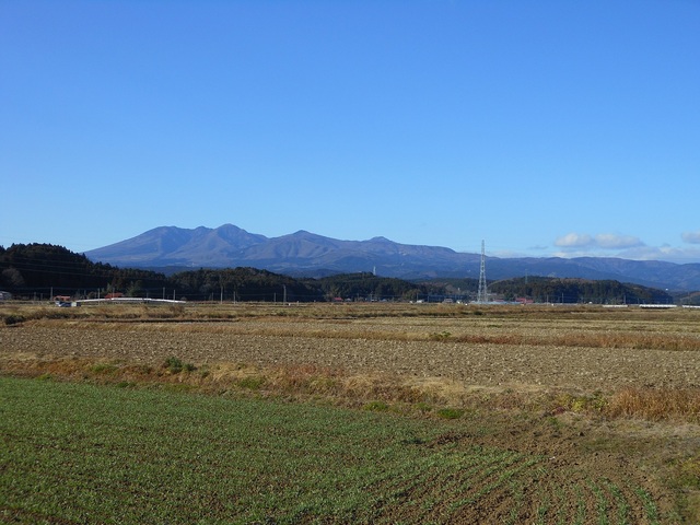 市内から見た高原山