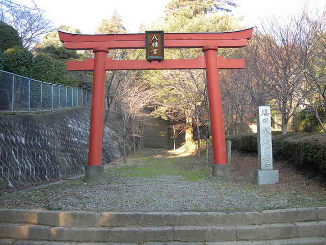 正面の鳥居