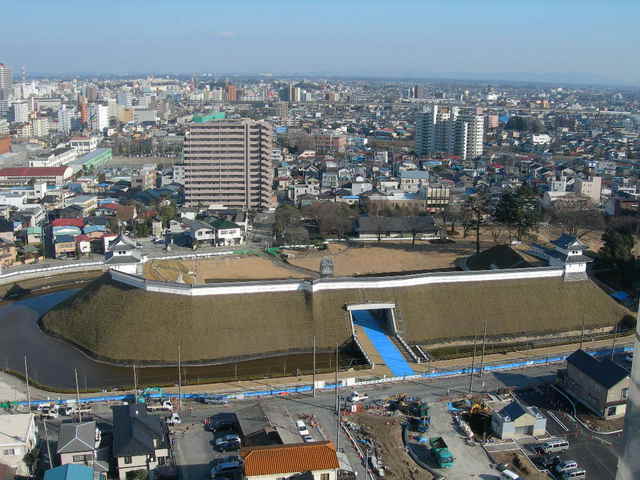 市役所屋上からの全景