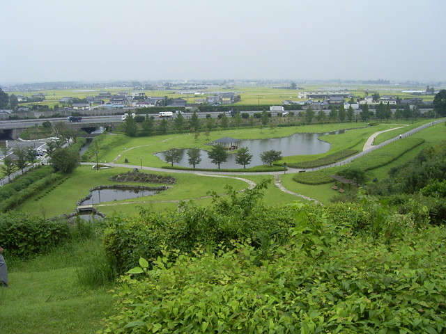 展望台からの公園