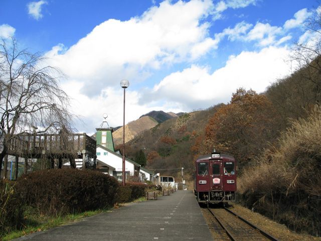 わたらせ渓谷鐵道の終着駅