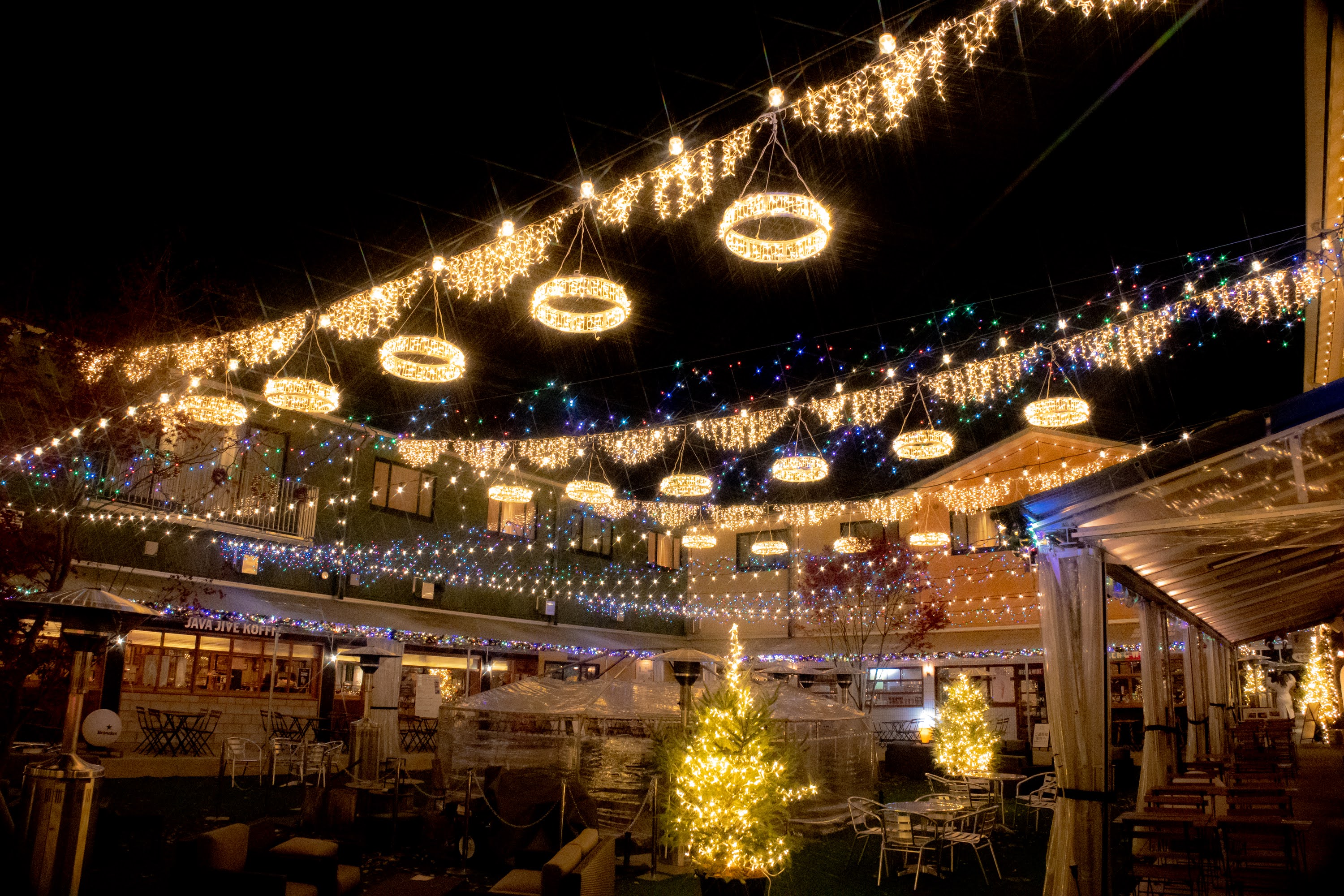 季節に応じたイルミネーション